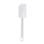 image of Winco PSC-10 10" White Plastic Scraper, Flat Blade, Withstands Temperatures Up To 120°F