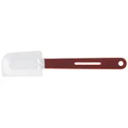 image of Winco PSH-10 10 1/2" Silicone Scraper w/ Nylon Handle, BPA free
