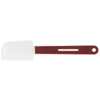 image of Winco PSH-14 14" Silicone Scraper with Nylon Handle