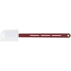 image of Winco PSH-16 16 1/4" Silicone Scraper, Nylon Handle