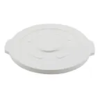 image of Winco PTCL-20W Lid, for PTC-20W, HDPE, White