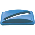 image of Winco PTCP-23L Paper Recycling Cover for PTC-23L,  Polypropylene, Blue