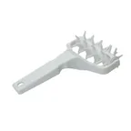 image of Winco RD-5P White Plastic Dough Docker w/ 5" Head