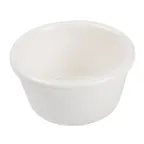 image of Winco RP-1W - 1.5 oz White Melamine Ramekin, Heat-Resistant 212°F, Dishwasher-Safe - 1 Dozen