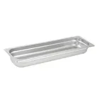 image of Winco SPJL-2HL 2 1/2" Deep Stainless Steel Anti-Jam 1/2 Size Steam Table Pan