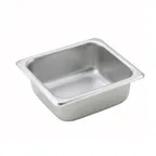 image of Winco SPS2 25 Gauge 2 1/2" 1/6 Size NSF Solid Steam Table Pan