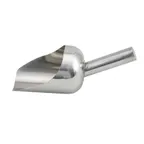 image of Winco SSC-2 Utility Scoop, 1 Qt., Stainless Steel