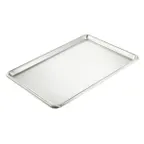 image of Winco SXP-1622 2/3 Size Sheet Pan, 22"L X 16"W, Open Bead, 18/8 Stainless Steel, 20 Gauge