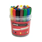 image of Winco TWP-3135 Spreader 3-5/8" x 1-1/4" Stainless Steel Blade Satin Poly Handle Colors - 35/Pack