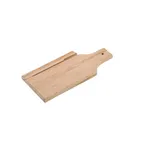 image of Winco WCB-125 Wooden Bread / Cheese Board 12" x 5" with Handle