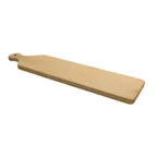 image of Winco WCB-225 22 1/2" x 5 1/2" x 3/4" French Bread Serving Board w/ Handle