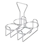 image of Winco WH-9 4 Ring Condiment Jar Holder