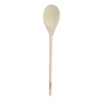 image of Winco WWP-16 16" Wooden Spoon, 14-17" Length, Natural Wood Construction - 1 Dozen