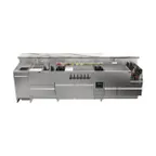 image of Krowne AL24-AL122-R 122" One Twenty Two Alchemy Series Workstation / Refrigerated Base