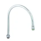 image of T&S Brass 136X Nozzle, Swivel, 14-11/16" H, 12-1/4" Spread, Gooseneck