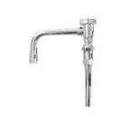image of T&S Brass B-0406-03 Swivel Vacuum Breaker Gooseneck, 8-3/4" X 9"H X 4-1/2"D