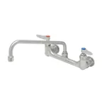 image of T&S Brass S-2299 Eversteel 8” Wall Mount Mixing Faucet