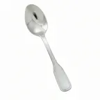 image of Winco 0033-01 Oxford Teaspoon, 6-1/4" Extra‑Heavy, Mirror Finish, 18/8 Steel, 5‑6" Length - 1 Dozen