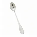 image of Winco 0033-02 Iced Tea Spoon 7-1/2" Oxford Flatware 18/8 Stainless Steel Mirror Finish - 1 Dozen