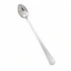 image of Winco 0034-02 Iced Tea Spoon, 7-5/16" Extra-Heavy Mirror-Finish Stanford 18/8 Steel - 1 Dozen