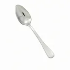 image of Winco 0034-09 Demitasse Spoon, 4-3/8" Heavy Stainless Steel 18/8 Finish Stanford Design - 1 Dozen