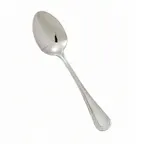 image of Winco 0036-10 European Tablespoon, 8-1/8" 18/8 Stainless Steel Deluxe Pearl Mirror Finish - 1 Dozen