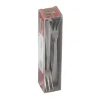 image of Winco 0081-07 Oyster Fork, 5-5/8" Stainless Steel, 18/0, Medium-weight, Vibro Finish - 24/Pack
