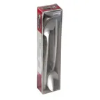 image of Winco 0082-02 - 8" Windsor Iced Tea Spoon, 18/0 Stainless Steel, Medium Weight, Vibro Finish 24/Pack