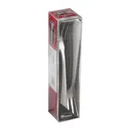 image of Winco 0082-07 - 5-1/2" Windsor Oyster Fork, 18/0 Stainless Steel, Medium, Vibro Finish, 24/Pack