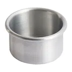 image of Winco ACP-032 Layer Cake Pan, 3" Dia. X 2"H, Round, Aluminum