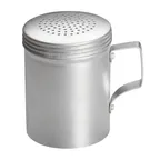 image of Winco ADRG-10 10 oz. Aluminum Dredge with Handle