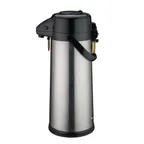 image of Winco AP-535 3.0 Liter Glass Lined Stainless Steel Double Wall Insulated Airpot