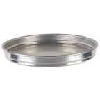 image of Winco APZK-1015 10" x 1.5" Deep Stackable Aluminum Pizza Pan, Round