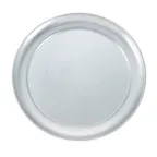 image of Winco APZT-8 8" Aluminum Pizza Tray w/ Wide Rim, Round