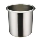 image of Winco BAM-1.5 1.5 qt. Mirror Finish Stainless Steel Bain Marie Pot