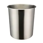 image of Winco BAMN-8.25 Stainless Steel 8.25 Qt. Bain Marie Pot