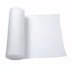 image of Winco BL-240C Bar Liner - Clear BPA-Free Plastic Mesh, 2-Foot Wide x 40-Foot Roll - 1/Roll