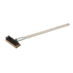 image of Winco BR-27 27" Pizza Oven Brush with Scraper