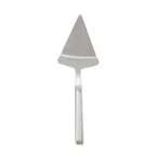 image of Winco BW-WPS6 11-1/2" Stainless Steel Extra Wide Pie Server with Hollow Handle