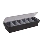 image of Winco CCH-6 Condiment Dispenser, 6-Compartment