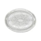 image of Winco CMT-1014 Oval Chrome Serving Tray, Chrome Plated