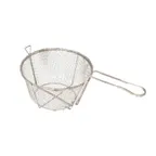 image of Winco FBR-8 8 1/2" x 4 1/4" Round Coarse Mesh Fry Basket