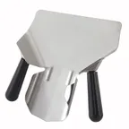 image of Winco FFB-2 Stainless Steel French Fry Bagger, Dual Handle, Black Bakelite Handle