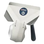 image of Winco FFBN-1R Stainless Steel French Fryer Bagger, Right Handle, Black Bakelite Handle