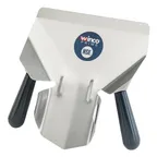 image of Winco FFBN-2 Stainless Steel French Fryer Bagger, Dual Handles, Black Bakelite Handle