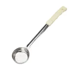 image of Winco FPP-3 3 oz. One-Piece Perforated Food Portioner, Ivory Handle