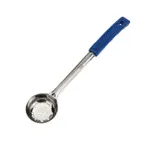 image of Winco FPPN-2 2 oz. One-Piece Perforated Food Portioner, Blue Handle, Prime