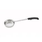 image of Winco FPS-6 6 oz. One-Piece Solid Food Portioner, Black Handle