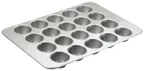 image of Winco HMF-20E 20 Cup Large 8.2 oz Pecan Roll/Large Muffin Pan, PFOA & PTFE Free 