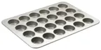 image of Winco HMF-24S Jumbo Muffin Pan, 24 Cup / 7 oz - Silicone Glazed Aluminized Steel 